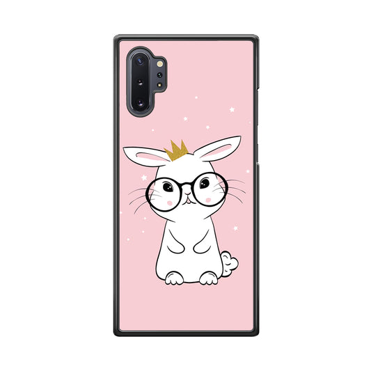 Rabbit Eyeglasses King Samsung Galaxy Note 10 Plus Case