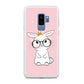 Rabbit Eyeglasses King Samsung Galaxy S9 Plus Case