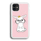 Rabbit Eyeglasses King iPhone 12 Case