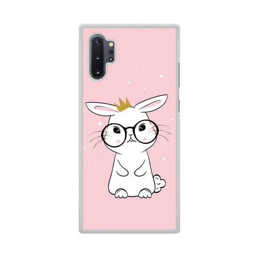 Rabbit Eyeglasses King Samsung Galaxy Note 10 Plus Case