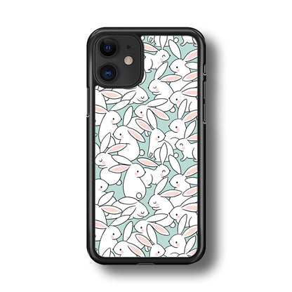 Rabbit Populace iPhone 11 Case