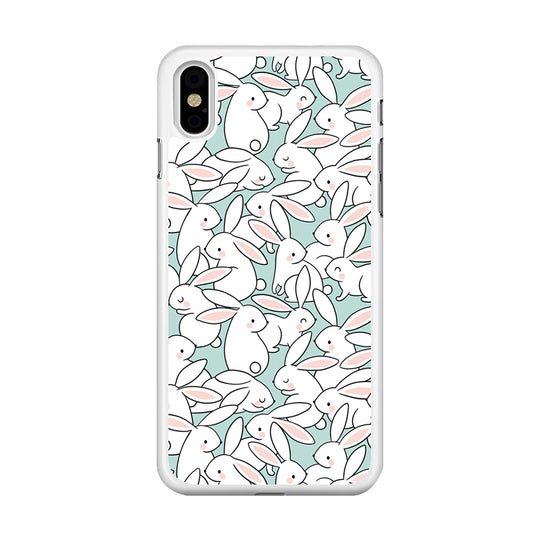 Rabbit Populace iPhone Xs Case