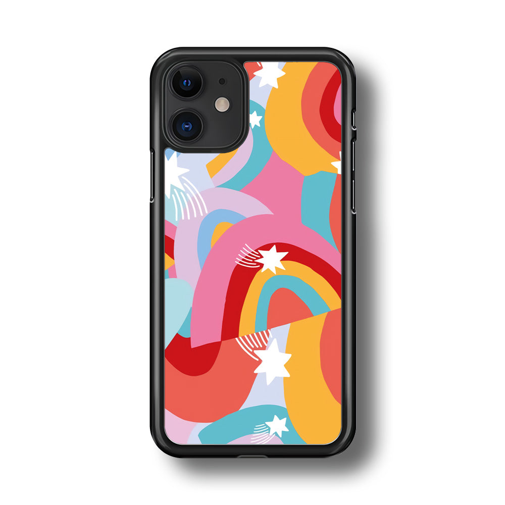 Rainbow Aesthetic Full Colour iPhone 11 Case