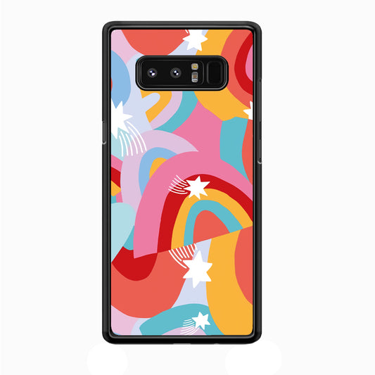 Rainbow Aesthetic Full Colour Samsung Galaxy Note 8 Case