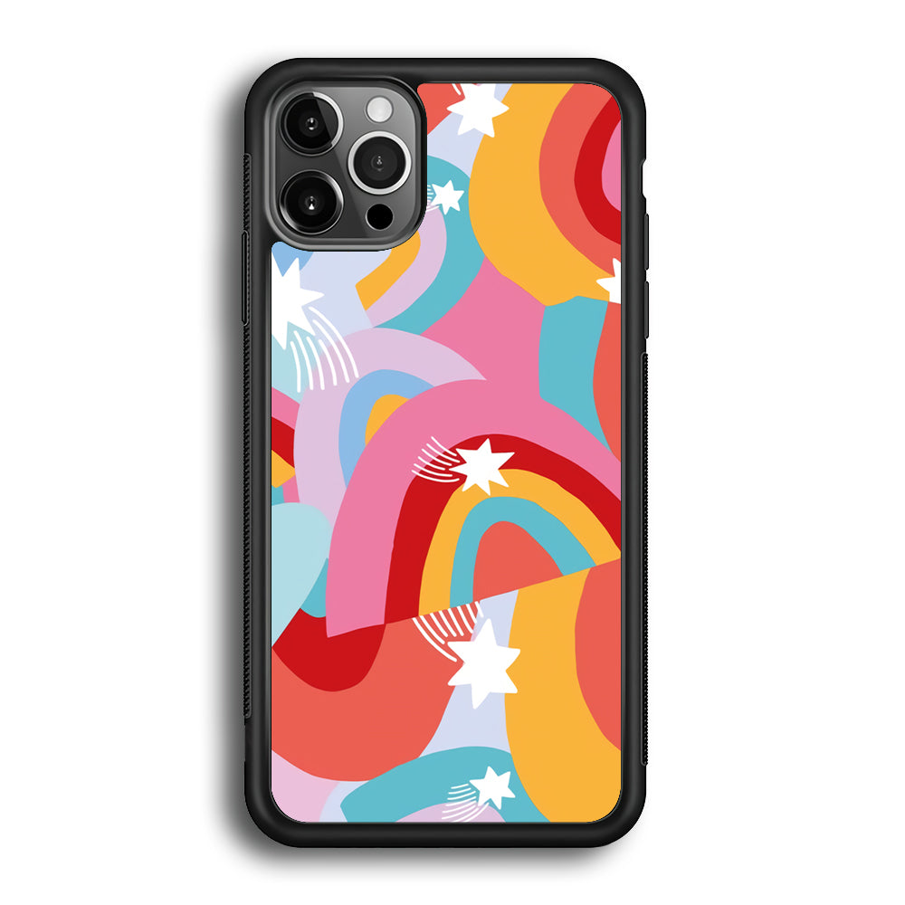 Rainbow Aesthetic Full Colour iPhone 12 Pro Case