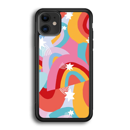 Rainbow Aesthetic Full Colour iPhone 12 Case