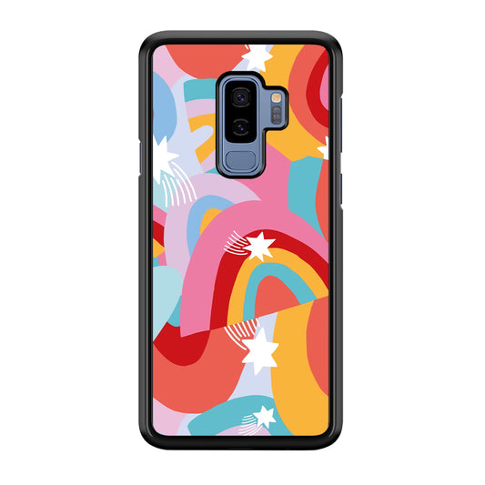 Rainbow Aesthetic Full Colour Samsung Galaxy S9 Plus Case