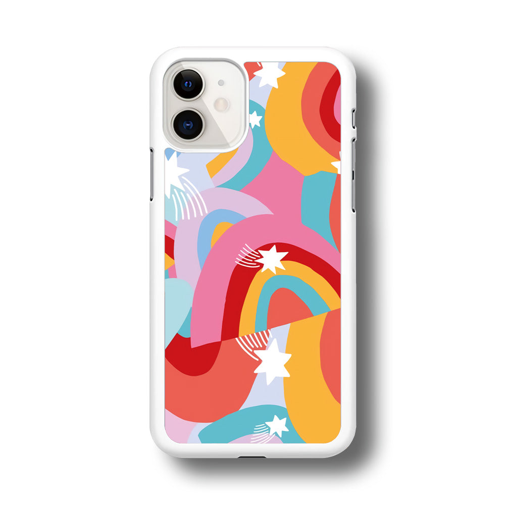 Rainbow Aesthetic Full Colour iPhone 11 Case