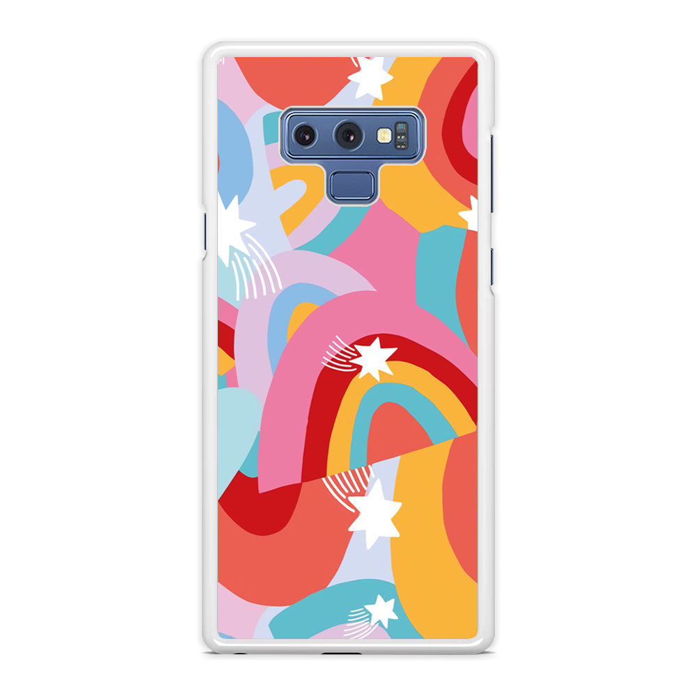 Rainbow Aesthetic Full Colour Samsung Galaxy Note 9 Case