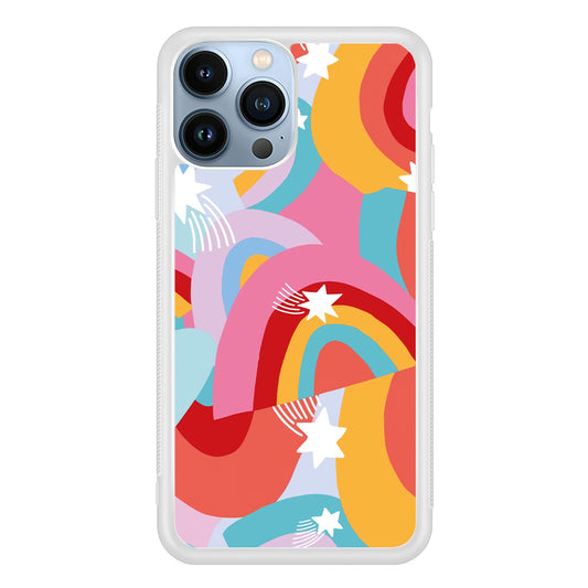 Rainbow Aesthetic Full Colour iPhone 13 Pro Max Case