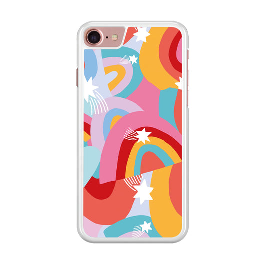 Rainbow Aesthetic Full Colour iPhone 7 Case