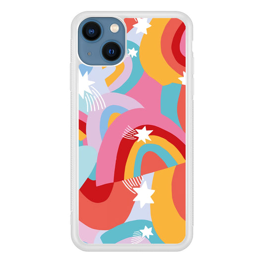 Rainbow Aesthetic Full Colour iPhone 13 Case