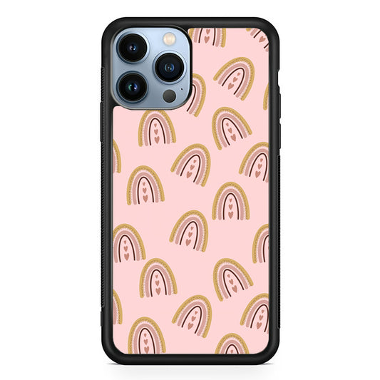 Rainbow Aesthetic Love iPhone 13 Pro Max Case