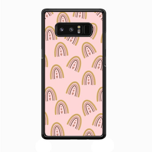 Rainbow Aesthetic Love Samsung Galaxy Note 8 Case