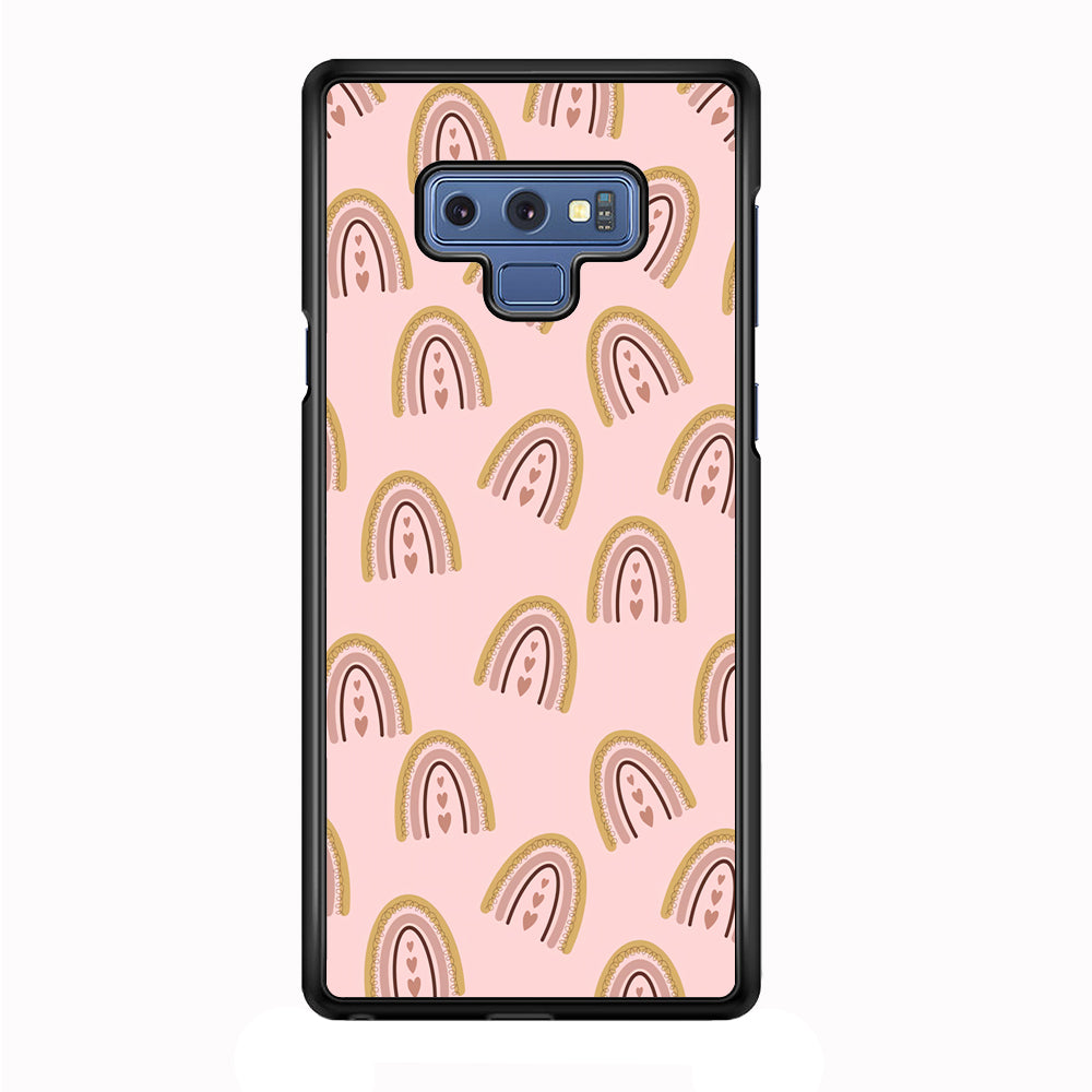 Rainbow Aesthetic Love Samsung Galaxy Note 9 Case