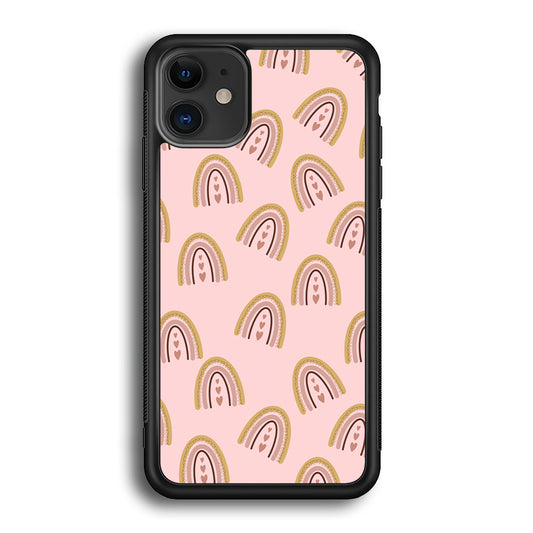 Rainbow Aesthetic Love iPhone 12 Case