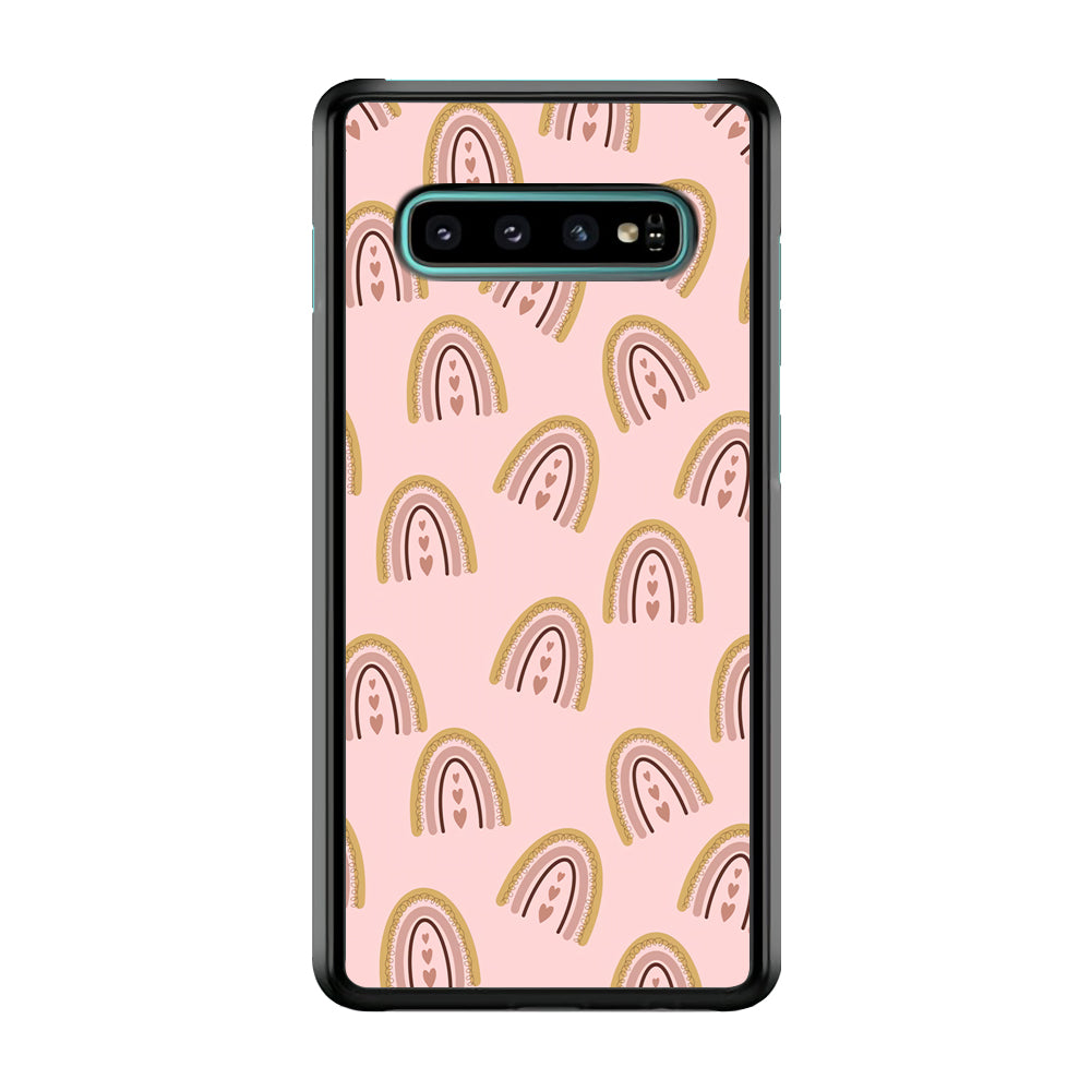 Rainbow Aesthetic Love Samsung Galaxy S10 Plus Case