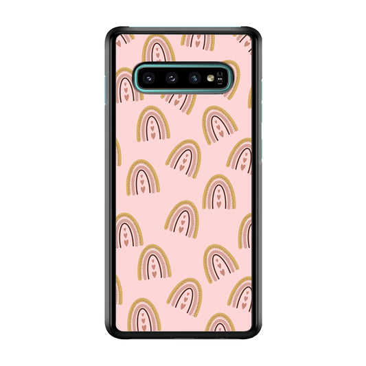 Rainbow Aesthetic Love Samsung Galaxy S10 Plus Case