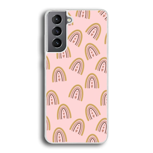Rainbow Aesthetic Love Samsung Galaxy S21 Case