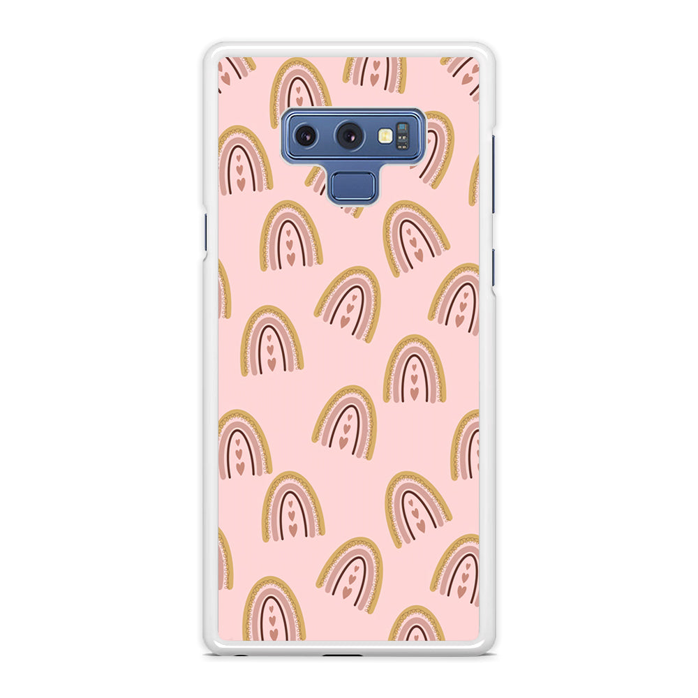 Rainbow Aesthetic Love Samsung Galaxy Note 9 Case