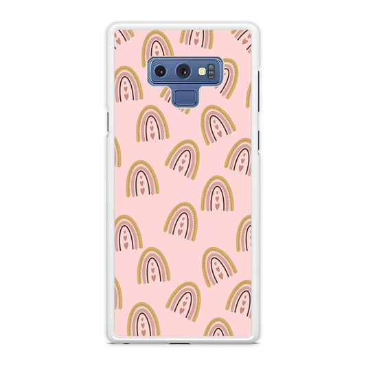 Rainbow Aesthetic Love Samsung Galaxy Note 9 Case