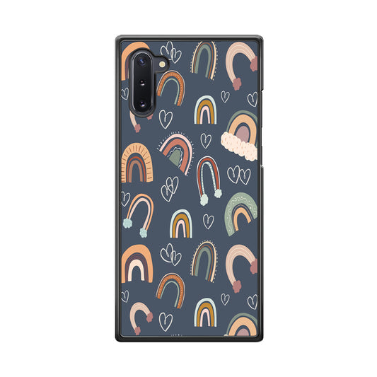 Rainbow Aesthetic Navy Samsung Galaxy Note 10 Case