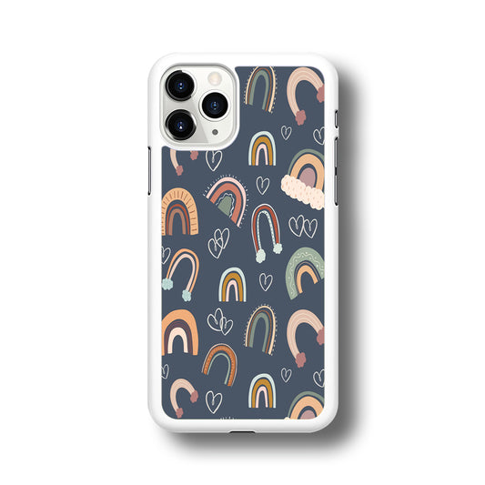 Rainbow Aesthetic Navy iPhone 11 Pro Max Case