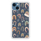 Rainbow Aesthetic Navy iPhone 13 Case