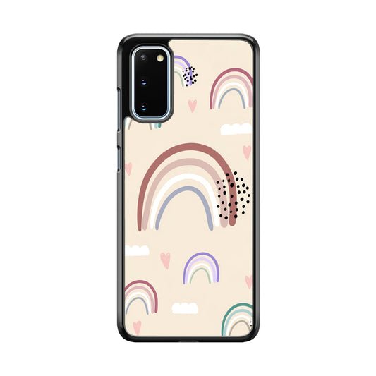 Rainbow Aesthetic Soft Colour Samsung Galaxy S20 Case