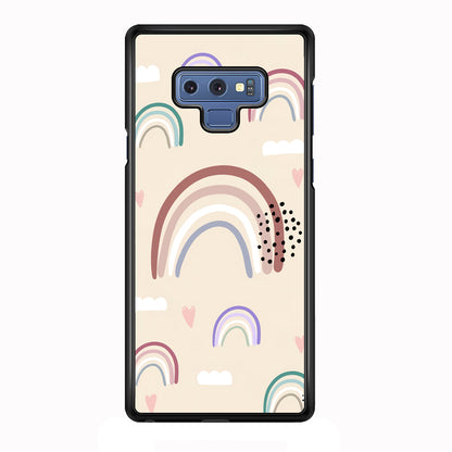 Rainbow Aesthetic Soft Colour Samsung Galaxy Note 9 Case