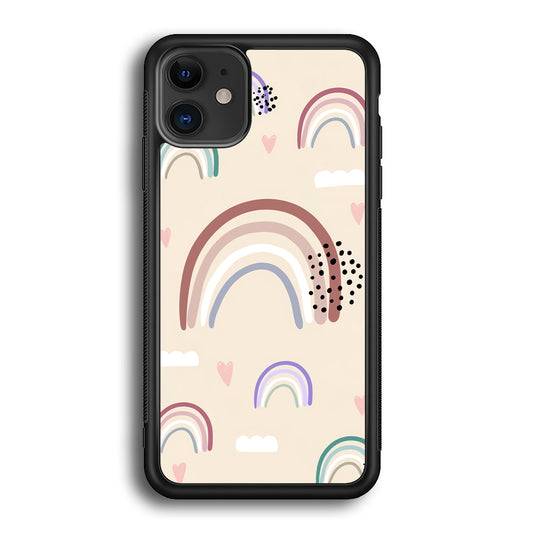 Rainbow Aesthetic Soft Colour iPhone 12 Case