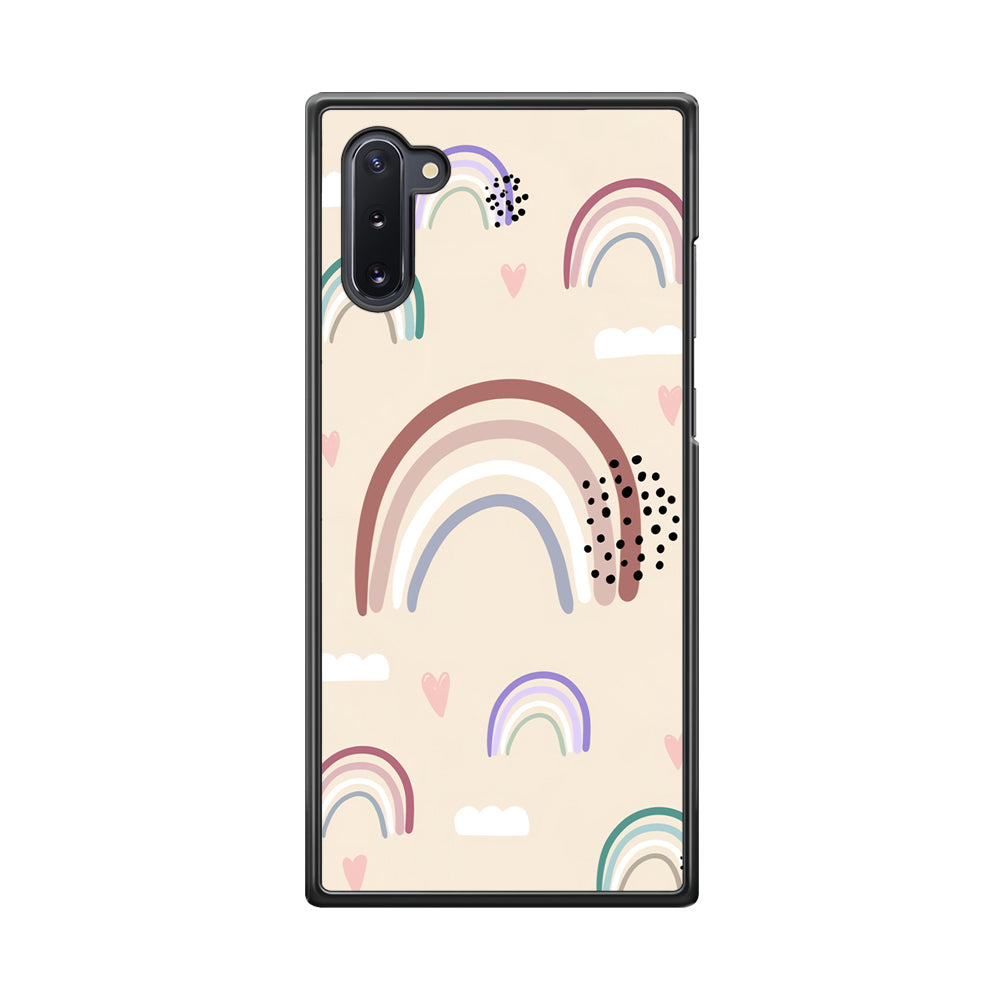 Rainbow Aesthetic Soft Colour Samsung Galaxy Note 10 Case