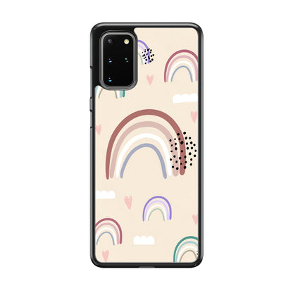 Rainbow Aesthetic Soft Colour Samsung Galaxy S20 Plus Case