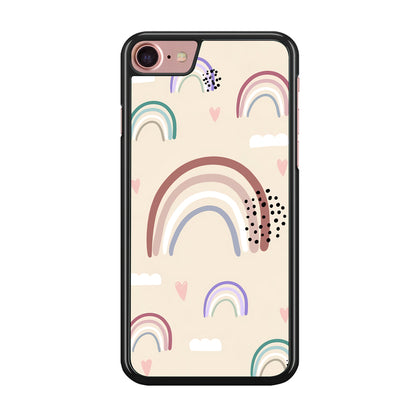 Rainbow Aesthetic Soft Colour iPhone 7 Case