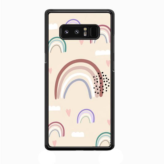 Rainbow Aesthetic Soft Colour Samsung Galaxy Note 8 Case