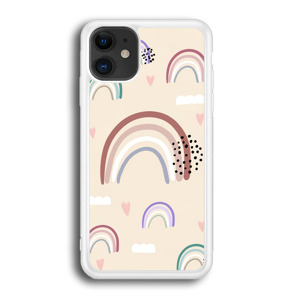 Rainbow Aesthetic Soft Colour iPhone 12 Case