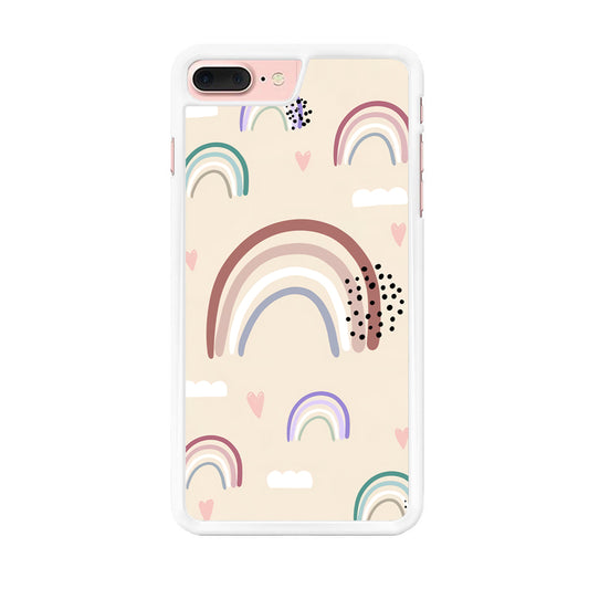 Rainbow Aesthetic Soft Colour iPhone 8 Plus Case