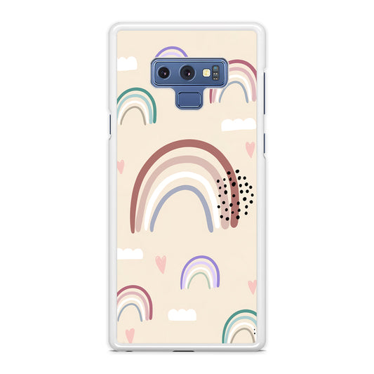 Rainbow Aesthetic Soft Colour Samsung Galaxy Note 9 Case