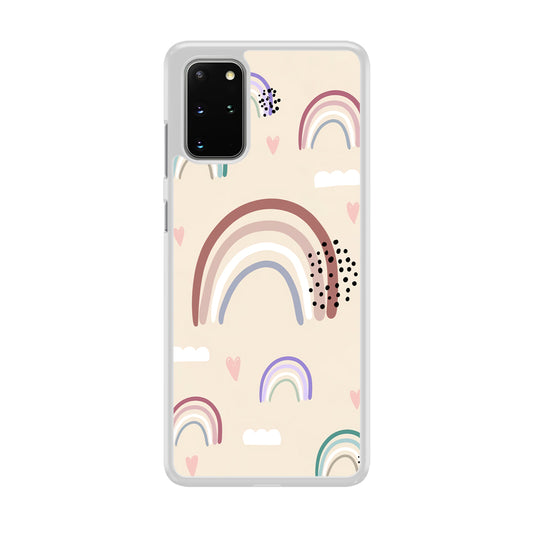 Rainbow Aesthetic Soft Colour Samsung Galaxy S20 Plus Case