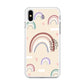 Rainbow Aesthetic Soft Colour iPhone X Case