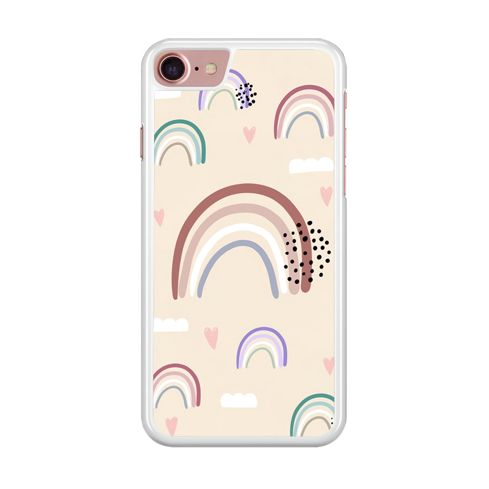 Rainbow Aesthetic Soft Colour iPhone 7 Case