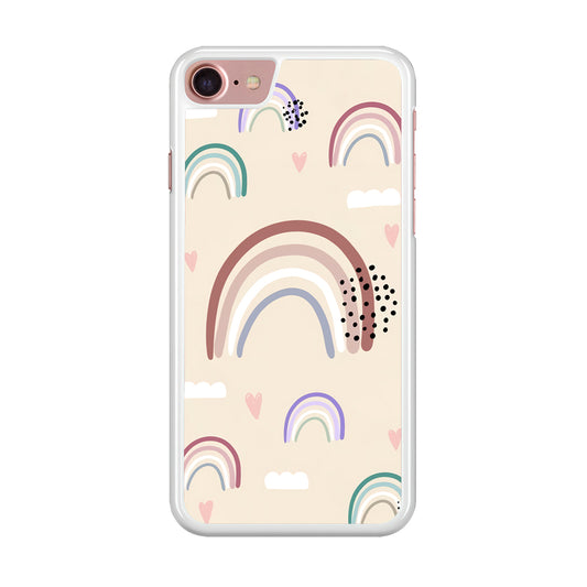 Rainbow Aesthetic Soft Colour iPhone 7 Case