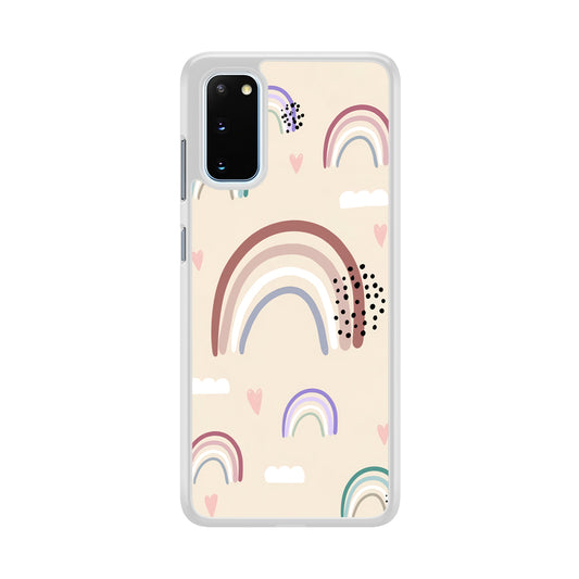 Rainbow Aesthetic Soft Colour Samsung Galaxy S20 Case