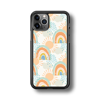 Rainbow Aesthetic Sun iPhone 11 Pro Case