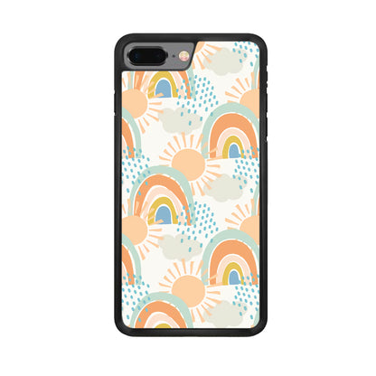 Rainbow Aesthetic Sun iPhone 8 Plus Case