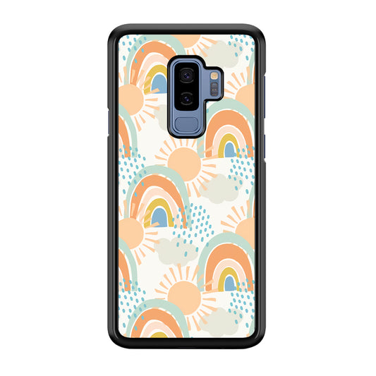Rainbow Aesthetic Sun Samsung Galaxy S9 Plus Case