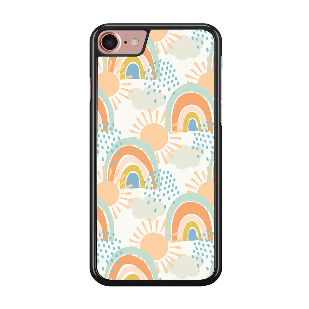 Rainbow Aesthetic Sun iPhone 7 Case