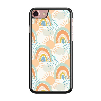 Rainbow Aesthetic Sun iPhone 7 Case