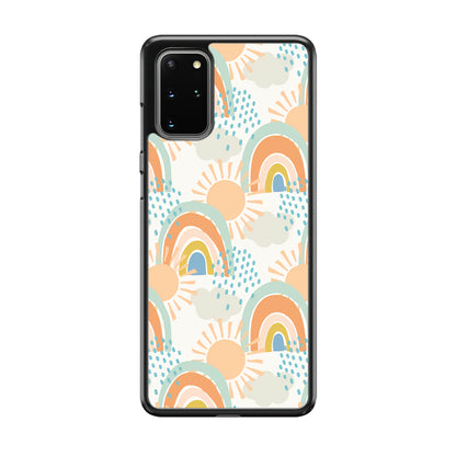 Rainbow Aesthetic Sun Samsung Galaxy S20 Plus Case