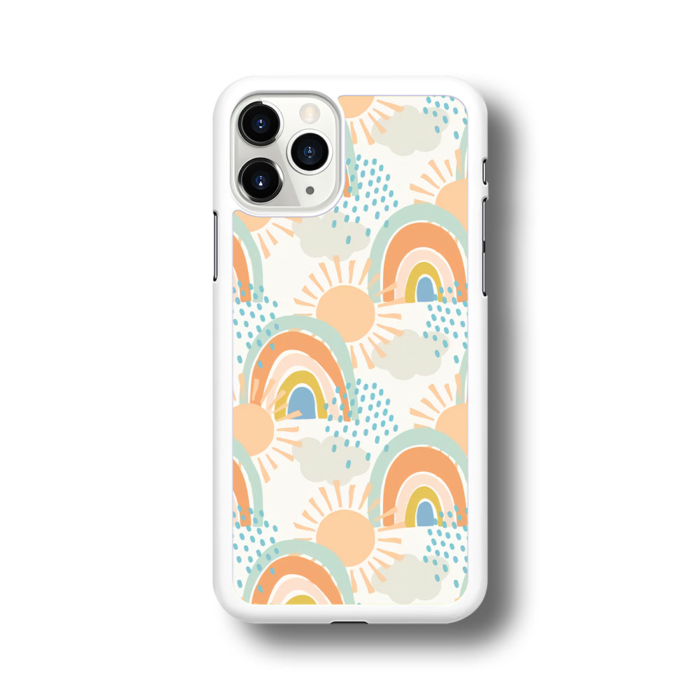 Rainbow Aesthetic Sun iPhone 11 Pro Max Case